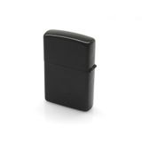 İsme Özel Yazılı Zippo Tasarım Siyah Renk Taşlı Metal Çakmak