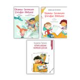 ismega Kitaplardan Korkan Çocuk Okumayı Yazmayı Sevdiren Okul Öncesi 5-8 Yaş Ilkokul 1. 2. Sınıf Hikaye Set