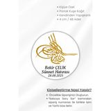 Isme/kişiye Özel Sünnet,düğün,bebek,doğum Günü Etiketi (Sticker) - 4 cm 48 Adet - Çok Renkli