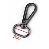 İsmet metal aksesuar 2 Cm Metal Çanta Askısı Istakoz Kanca Aksesuar 5 Adet - Metal Aksesuar