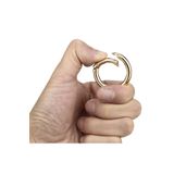İsmet toka 2.5 Cm Klips Papağan Metal Akseusar (KARARMAZ)-altın - 10 Adet - Metal Aksesuar