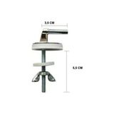 İsmiyle Al Metal Klozet Kapak Vidası Sıkmalı 3,5 cm x 5,5 cm Dayanıklı Metal Yapı ile Uzun Ömürlü