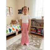 Isobel Cıvelek Ispanyol Paça Fitilli Kız Çocuk Tayt 5-13 Yaş 0113114 - Pembe - 11 Yaş