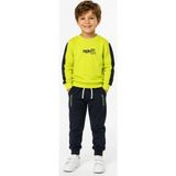 Isobel Kids Erkek Çocuk Çift Taraf Ayıcık Desenli Eşofman Takımı - 5 Yaş - Yeşil