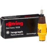 Isograph Teknik Çizim Kalemi Yedek Ucu, 0,2 mm