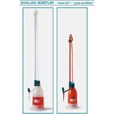 İsolab 020.03.025 25 ml Otomatik Şilling Şeffaf As Kalite Şelbah Çizgili Büret