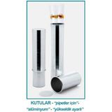 Isolab 022.03.003 Pipet Kutusu - Aluminyum - 60 mm Çap - 280 / 420 mm H (1 Adet)