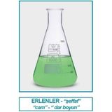 İsolab 027.01.250 Erlen - Cam - Orta Boyun - 250 Ml (10 Adet)