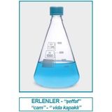 İsolab 027.03.100 Erlen - Cam - Vida Kapaklı - 100 Ml (1 Adet)