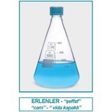 İsolab 027.03.901 Erlen - Cam - Vida Kapaklı - 1000 Ml (1 Adet)