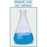İsolab 028.01.050 Erlen - Cam - Şilifli - 50 Ml - Ns14/23 (1 Adet)