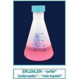 İSOLAB 028.03.901 erlen - P.P - vida kapaklı - 1000 ml (1 adet)