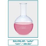İsolab 029.01.901 Balon - Cam - Dibi Düz - 1000 Ml (10 Adet)