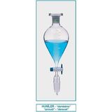 Isolab 032.01.100 Damlatma Hunisi - Cam - Armudi - Dereceli - Ptfe Musluklu - 100 ml (1 Adet)