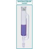 Isolab 036.01.100 Ekstraktör - Soxhlet - Musluksuz - Ns 29/32 - Ns 45/40 - 100 ml (1 Adet)