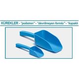 Isolab 037.35.025B Kürek P.s Dibi Düz Kapaksız 25 ml Mavi 1 Adet