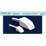 Isolab 037.36.025W Kürek - P.s - Dibi Düz - Kapaklı - 25 ml - Steril - Beyaz - 1 Adet