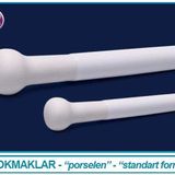 İsolab 038.03.150 Tokmak - Porselen - 150 Mm (1 Adet)