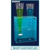 İsolab 043.22.002 İmhoff Huni Standı - Akrilik (1 Adet)