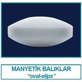 İsolab 057.05.025 Manyetik Balık - Oval - 25 X 10 Mm (1 Adet)
