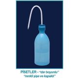 İsolab 062.05.05y Piset - P.e - Dar Boyun - 500 Ml - Sarı (1 Adet)
