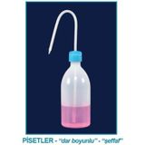 İsolab 062.05.500 Piset - P.e - Dar Boyun - 500 Ml (1 Adet)