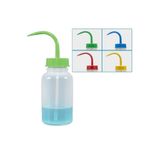 Isolab 062.09.05R Piset - Geniş Boyun - Pe - 500 ml - Kırmızı Kapak (1 Adet)