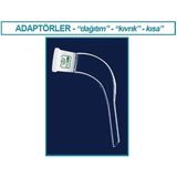 Isolab 065.30.014 Adaptör Aktarım Distilasyon Için Eğimli Dişi: Ns 14/23 65MM 1 Adet