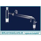 Isolab 065.56.001 Distilasyon Bağlantısı Kondenserlivakum ADAPTÖRLÜERKEK:NS14/23 160 mm 1 Adet