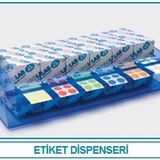 İsolab 099.50.001 Etiket Dispenseri (1 Adet)