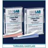 İsolab 101.01.002 Turnusol Kağıdı - Mavi (200 Çubuk)