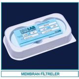 Isolab 104.01.010 Membran Filtre - Gözenek Büyüklüğü 0.40 Um - 47 mm Çap - Polyester (100 Adet)