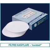 Isolab 105.03.125 Filtre Kağıdı-Kantitatif-M&nagel- 125 Mm- Siyah Bant - Hızlı Akış Hızı (100 Adet)