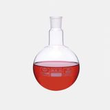 Isolab Balon - Şeffaf - Cam - Şilifli Boyun - Dibi Yuvarlak 50 ml (1 Paket 1 Adet) - Ns 19/26