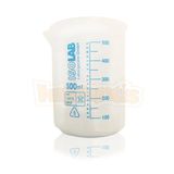 İsolab Beher Mavi Skala 500 ml Ölçü Kabı