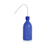 Isolab Dar Boyunlu Piset Mavi Renkli Şişe Ve Kapaklı 500 ml