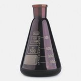 Isolab Erlen - Amber - Cam - Şilifli Boyun 500 ml (1 Paket 1 Adet) - Ns 29/32