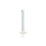 Isolab Mezür - Uzun From - P.p - B Kalite - Mavi Skala - 250 ml - Beyaz - 1 Adet