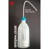 Isolab Piset 500 ml Yıkama Şişesi Renkli Kapaklı Pratik Kullanım İçin Uygun