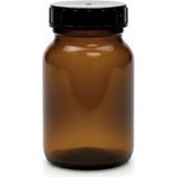Isolab Şişe - Geniş Boyunlu - Nötr Cam - Amber - 50ml - 50 ML