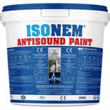 Isonem 10 lt Beyaz Anti Sound Paint Ses Yalıtım Boyası