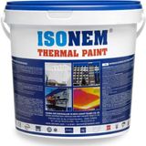 İsonem 5 Lt Beyaz Thermal Paint İç Cephe Boyası Düşük Isı İletkenlik ve Enerji Tasarrufu Sağlar
