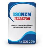 İsonem Çimento Esaslı Kendiliğinden Yayılan Renkli Jelbeton 20 Kg Yeşil