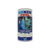 İsonem Isonem Pool Mavi Havuz Boyası 4,5 kg Set İki Komponentli Poliüretan Reçine ile Su Depoları için - 4,5 lt
