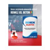 Isonem JELBETON (Çimento Esaslı Kendiliğinden Yayılan Renkli JelBeton) 20 KĞ8[GRİ RENK