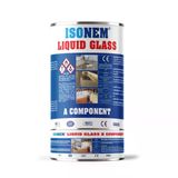 Isonem Lıquıd Glass Sıvı Cam-Şeffaf Ve Parlak Su İzolasyonu Malzemesi 2 Kg