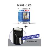 Isonem MS 82 Nem Boyası 1 kg - Beyaz (10 cm Rulo Seti Hediyeli)