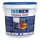 İsonem Thermal Paint 10 lt İç Ve Dış Cephe Isı Yalıtım Boyası Elastomerik Su Yalıtımı Özelliği