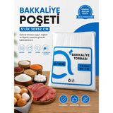 İsopack 30X52 cm 5 Lik 1 kg Kalın Et Poşeti Bakliyat Poşeti Şeffaf Şeker Bakkaliye Torbası - 5 KG