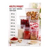isopack kilitli poşet 6x7 cm 100lü paket kına,çerez,şekerleme,ziynet eşyası paketleme